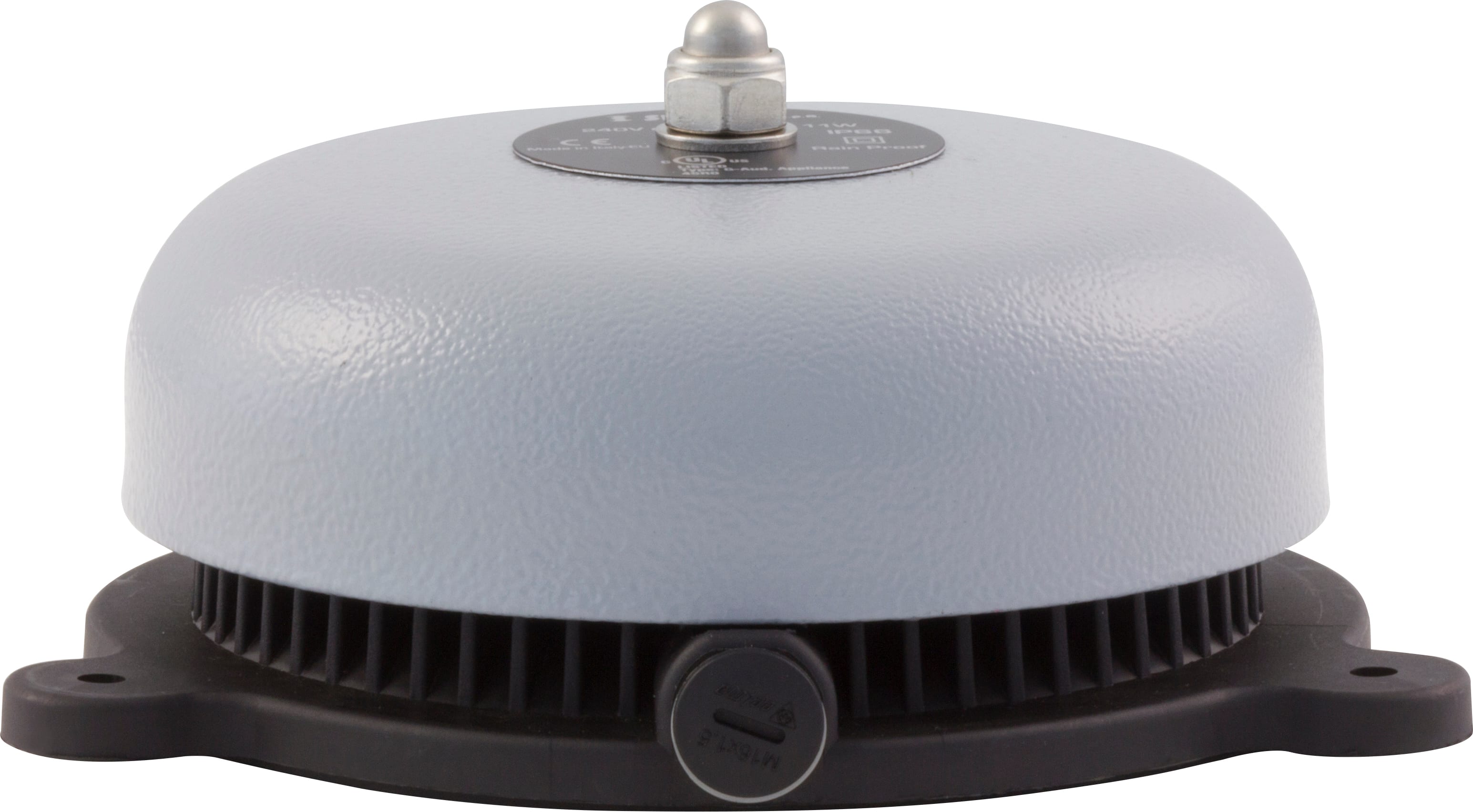 SIRENA - SIAD 165 GRIS sonnerie électromécanique 165mm diam son continu 100db IP66 V110AC