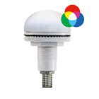 SIRENA - feu multicolore led encastrable P50 RGB 12/24VCACC IP66 connecteur rapide M12