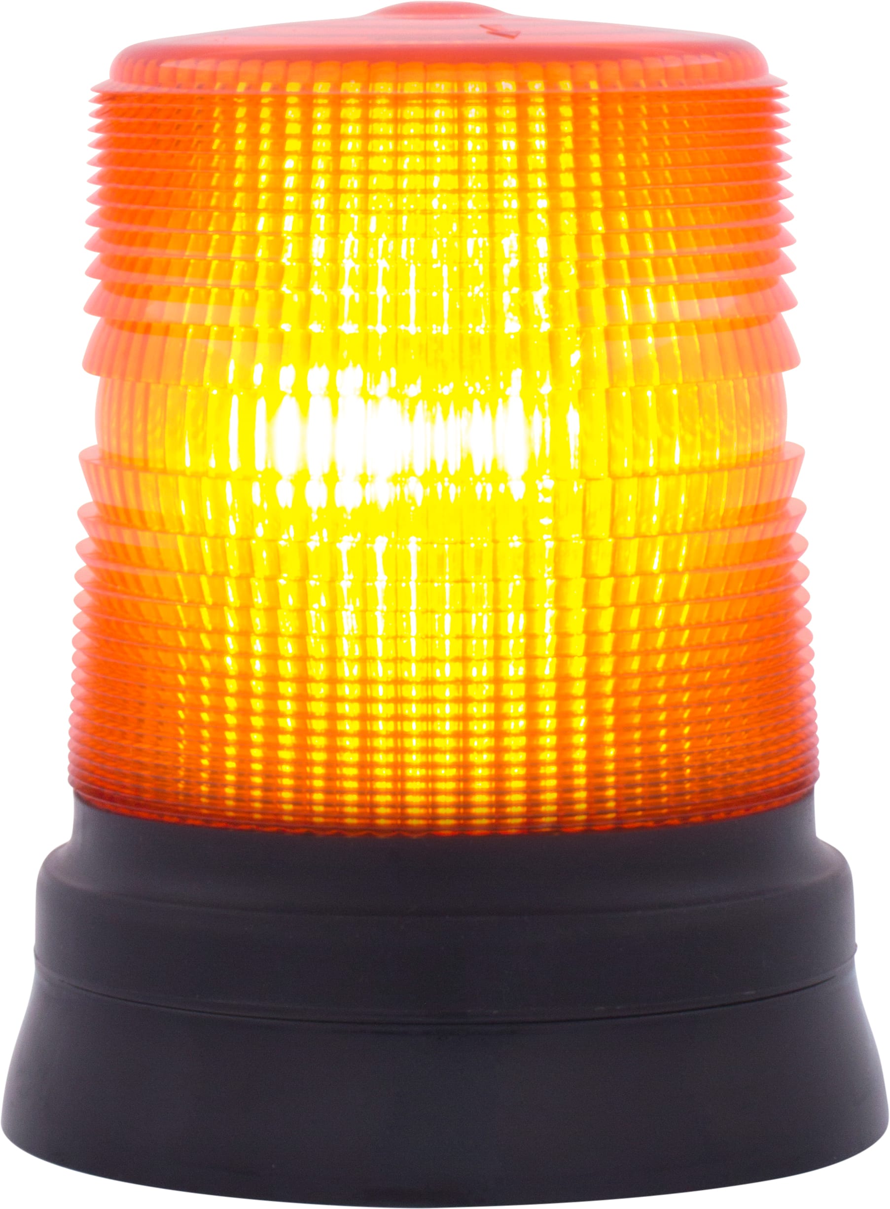 SIRENA - STR LED72 S led lumière fixe/clignotante IP65 V24ACDC base plate noire