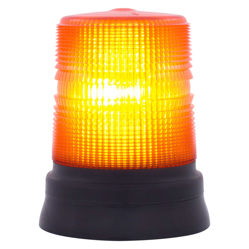 SIRENA - STR LED72 S led lumière fixe/clignotante IP65 V240AC base plate noire