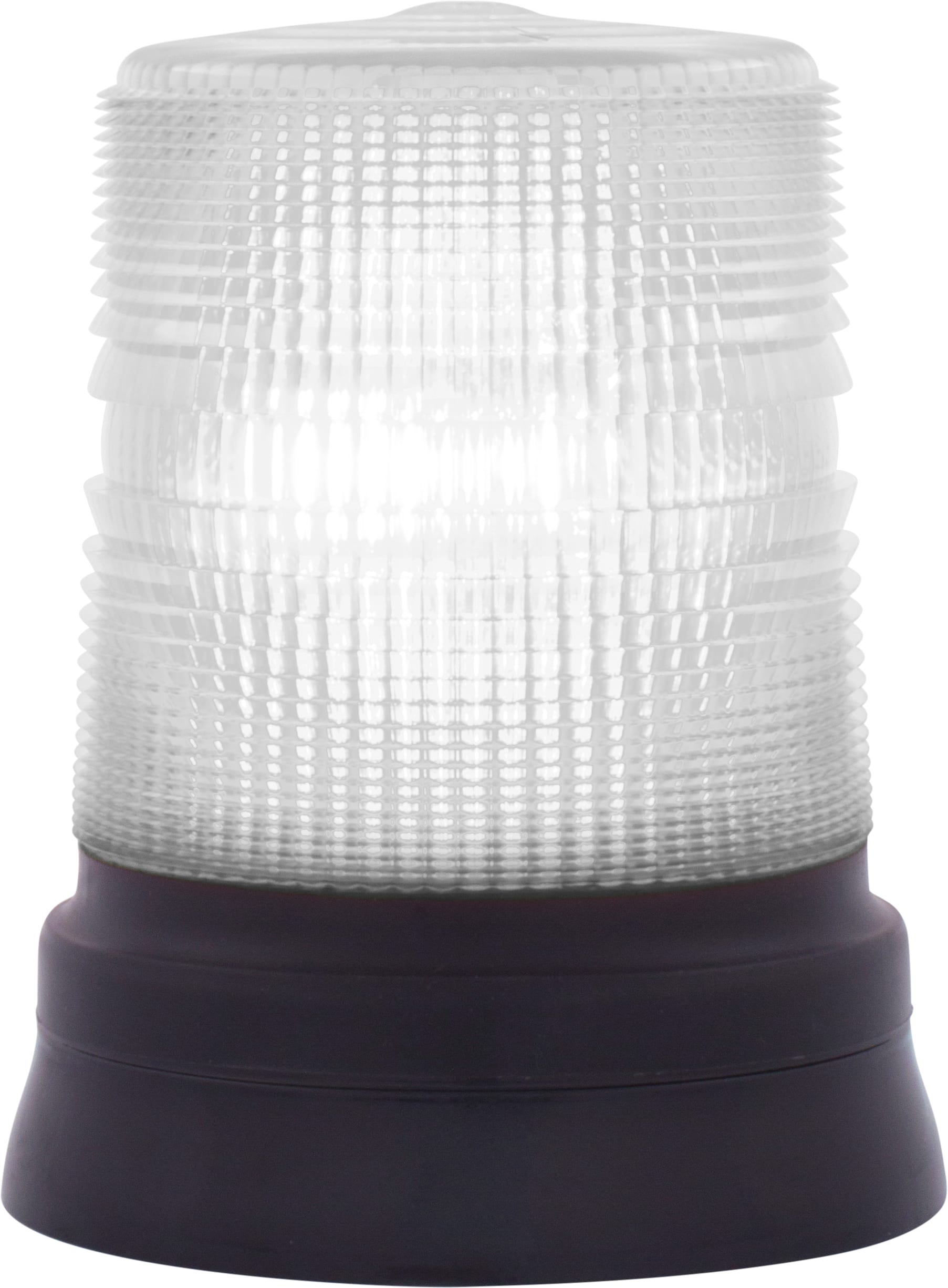 SIRENA - STR LED72 S led lumière fixe/clignotante IP65 V240AC base plate noire