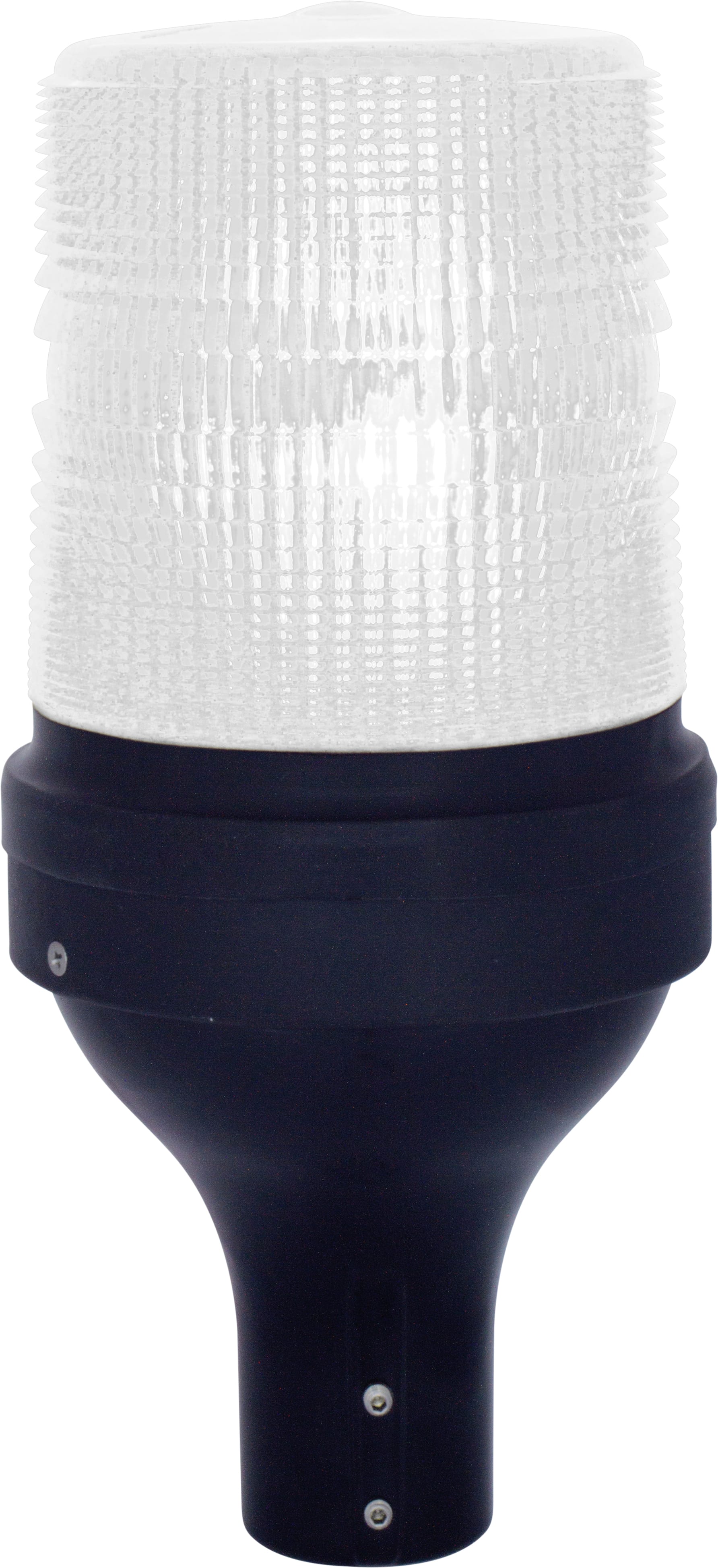 SIRENA - STR LED72 P led lumière fixe/clignotante IP65 V24ACDC base hampe noire