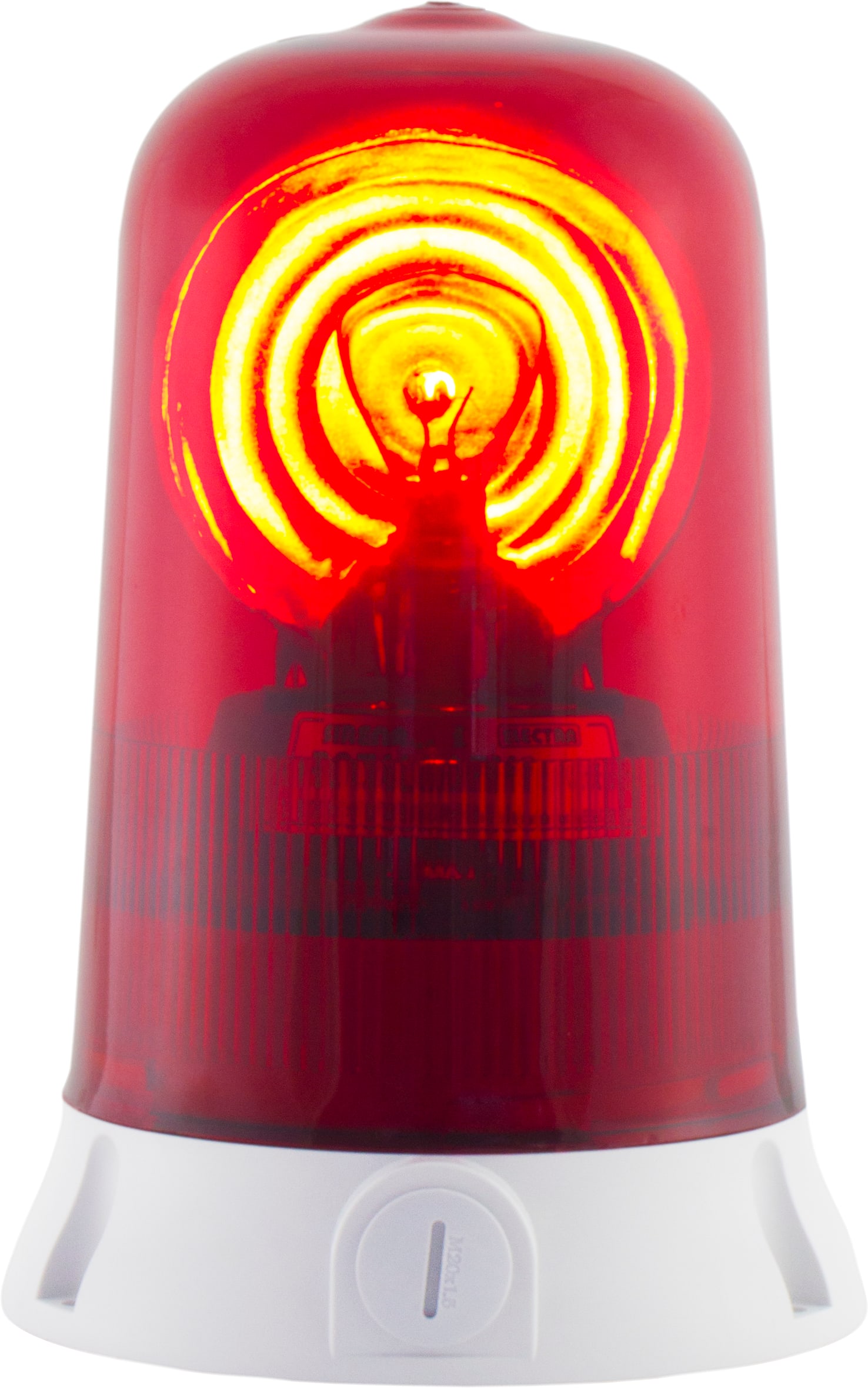 SIRENA - ROTALLARM S FLASH H1 feu avec ampoule halogène effet clignotant IP65 V24ACDC
