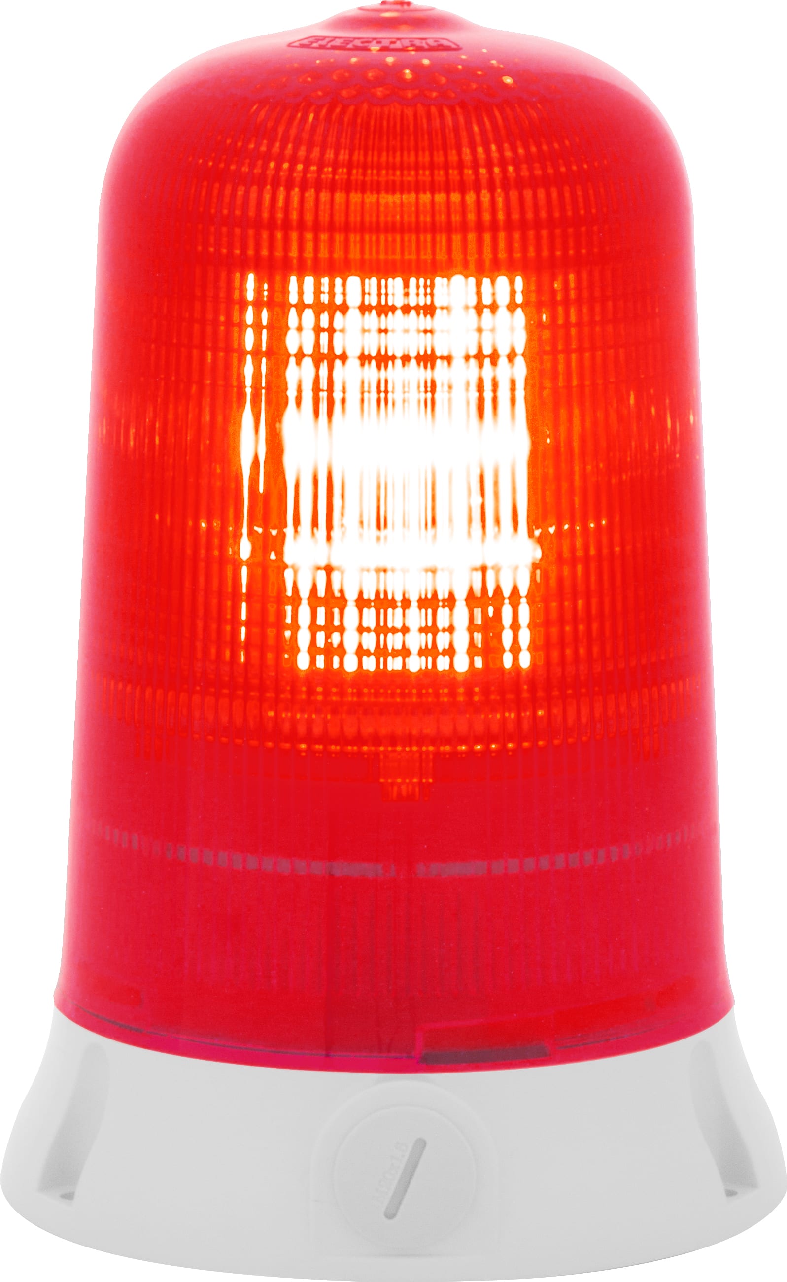 SIRENA - ROTALLARM S XENON rouge, feu à éclats, feu au xénon, IP65, V240AC, base grise