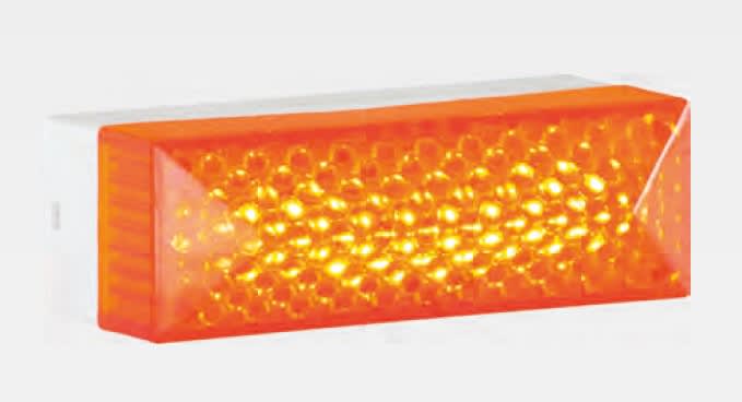 SIRENA - 85 LED S STY feu linéaire design compact lumière fixe IP54 V240AC base grise