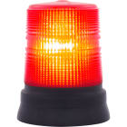 SIRENA - STR XENON 15J S rouge, feu à éclats, feu au xénon, IP65, V240AC, base noire