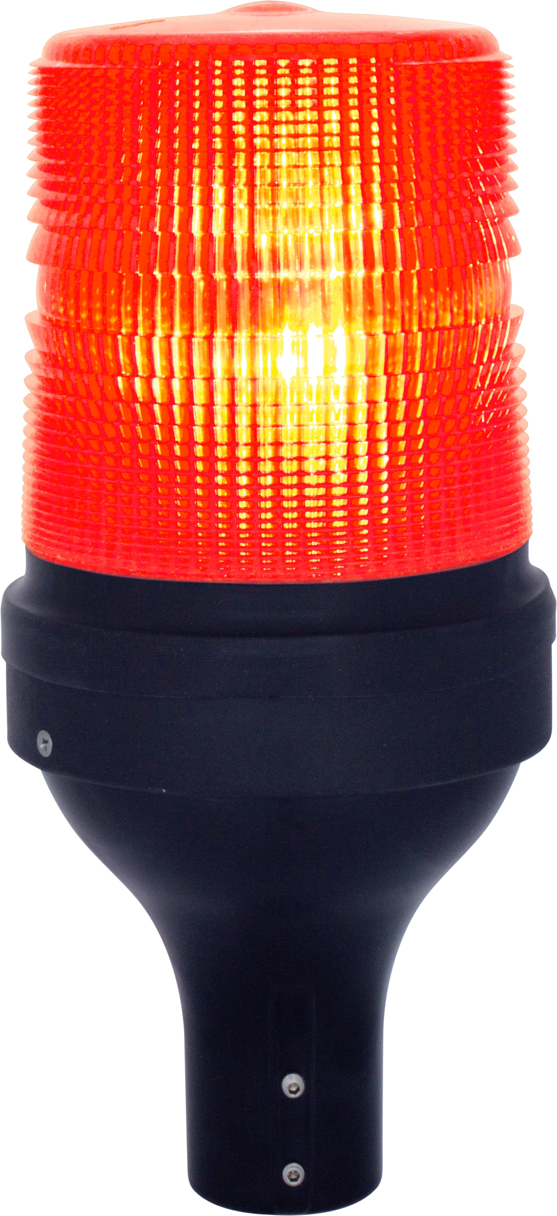 SIRENA - STR XENON 15J P orange, feu à éclats, feu au xénon, IP65, V240AC, base noire
