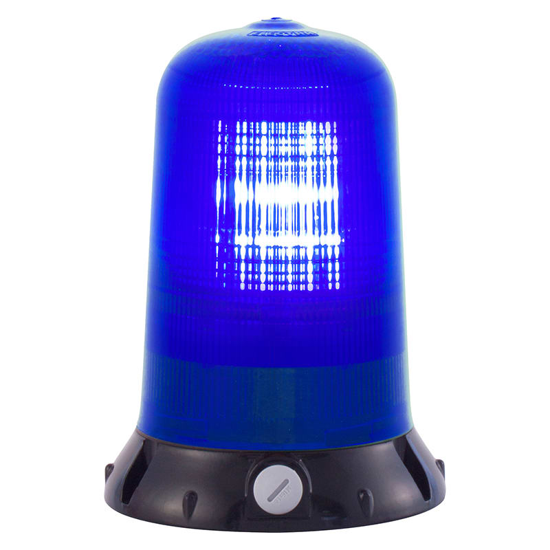 SIRENA - ROTALLARM HD : feu bleu à éclats au Xénon, IP65, V240AC, base noire