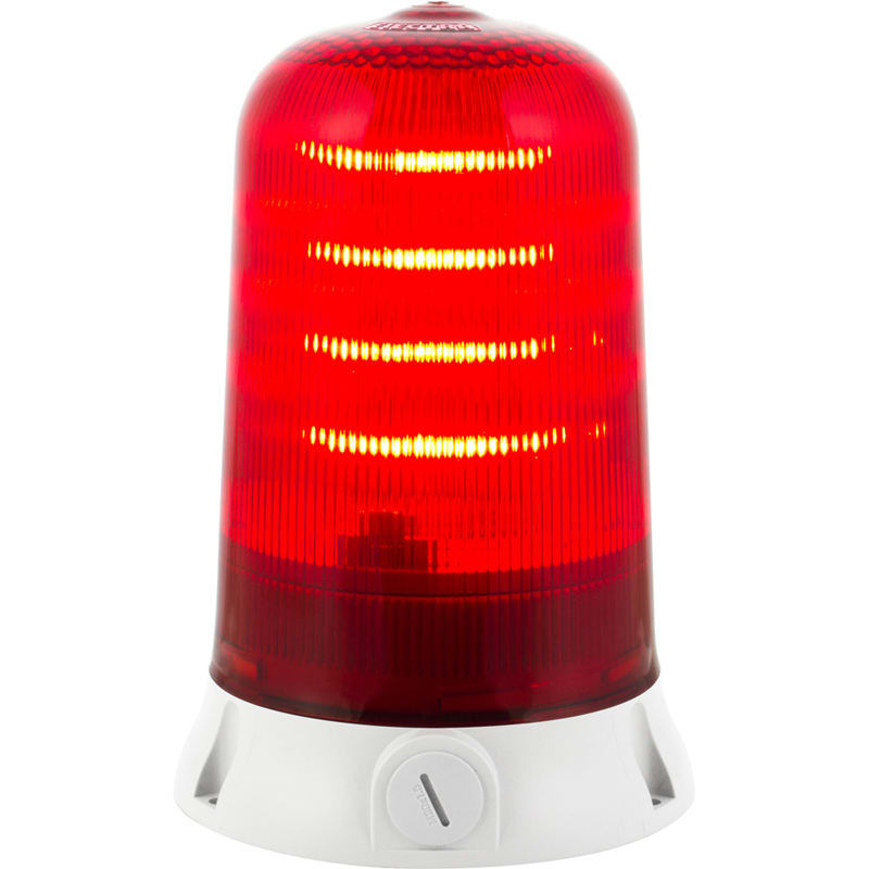 SIRENA - Rotallarm s LED : feu rouge - fixe/clignotant/tournant - IP65 - v90/240vac