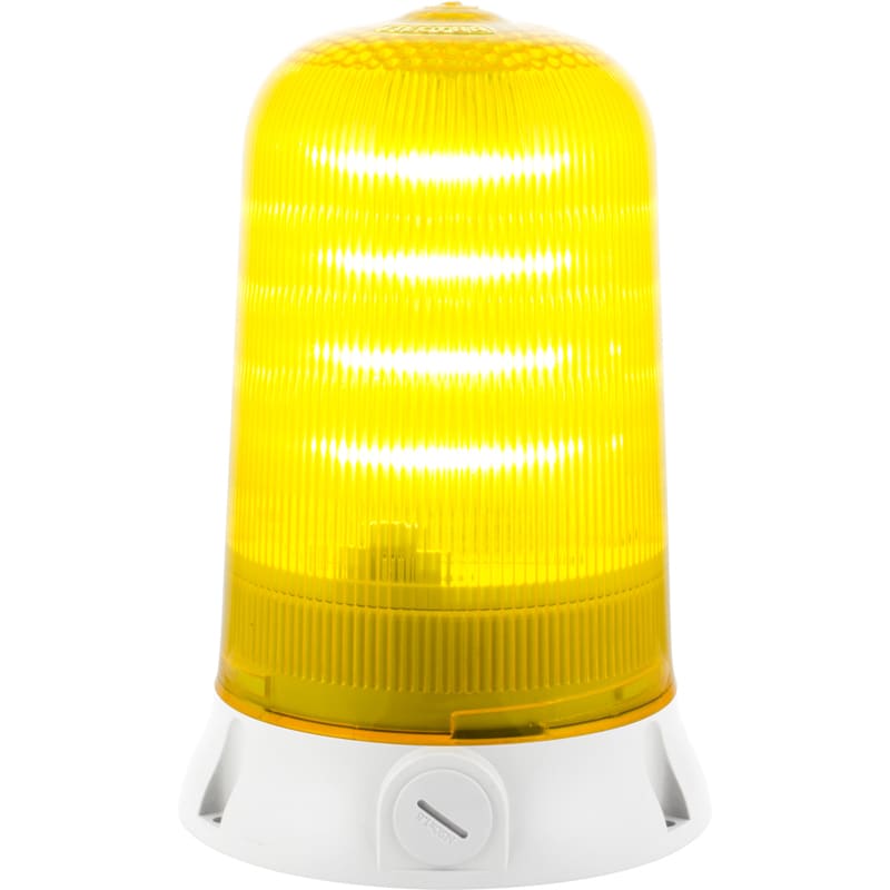SIRENA - Rotallarm s LED :  feu jaune - fixe/clignotant/tournant - IP65 - v12/24acdc