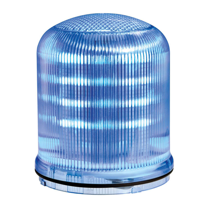 SIRENA - Mline : feu LED bleu - fixe/clignotant/tournant- IP66 - lentille transparente