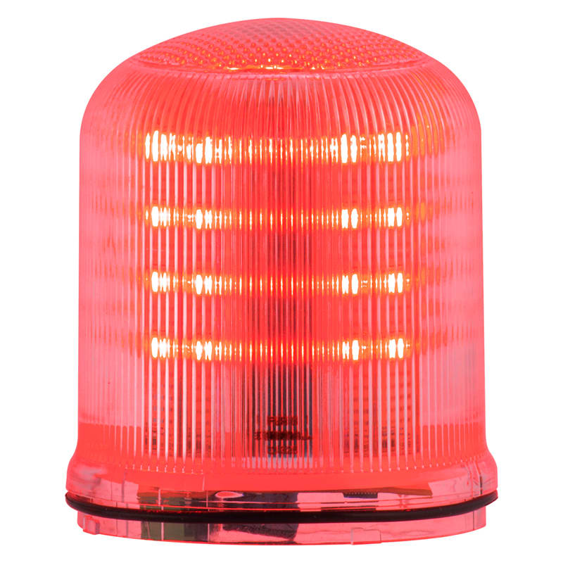 SIRENA - Mline : feu LED rouge - fixe/clignotant/tournant- IP66 - lentille transparente