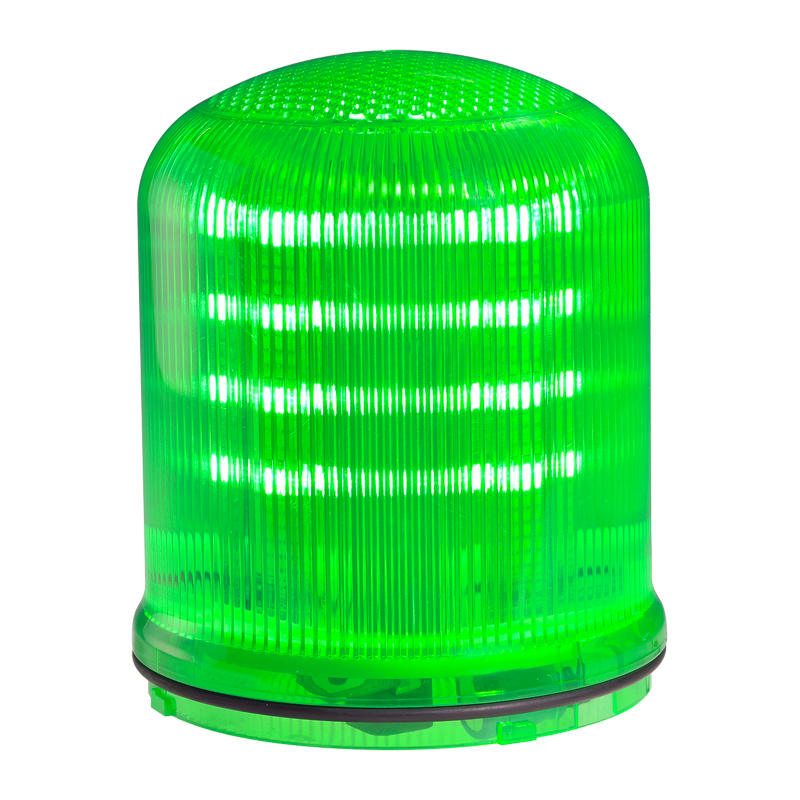 SIRENA - Mline : feu LED vert - fixe/clignotant/tournant- IP66 - lentille transparente