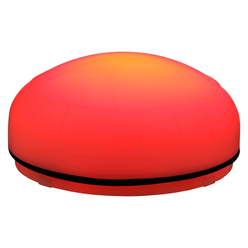 SIRENA - Mline : feu LED rge - fixe/clignotant/stroboscopique - lentille opaline - IP66