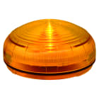 SIRENA - Mline : feu LED org - fixe/clignotant/stroboscopique - lentille striée - IP66