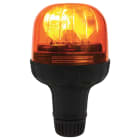 SIRENA - Feu orange avec ampoule halogène, effet lumineux tournant, base flexible