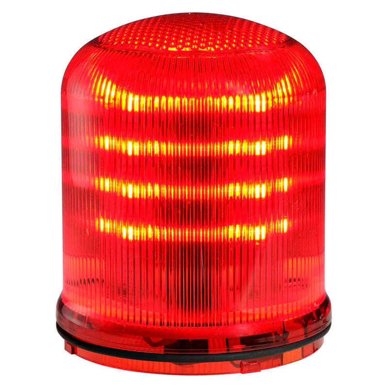SIRENA - Mline : feu LED rouge- fixe/clignotant/tournant- IP66 - lentille colorée