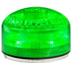 SIRENA - Dispositif LED vert lumière fixe/strobos lentille allCLEAR 16 sons  100db IP65