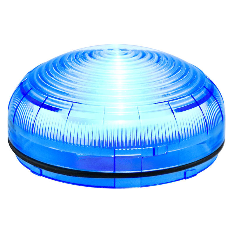 SIRENA - Mline : feu LED bleu - fixe/clignotant/stroboscopique - lentille striée - IP66