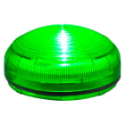SIRENA - Mline : feu LED vert - fixe/clignotant/stroboscopique - lentille striée - IP66
