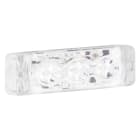 SIRENA - FWL feu linéaire LED lumière fixe et flash (triple éclat) IP66 V12/24DC