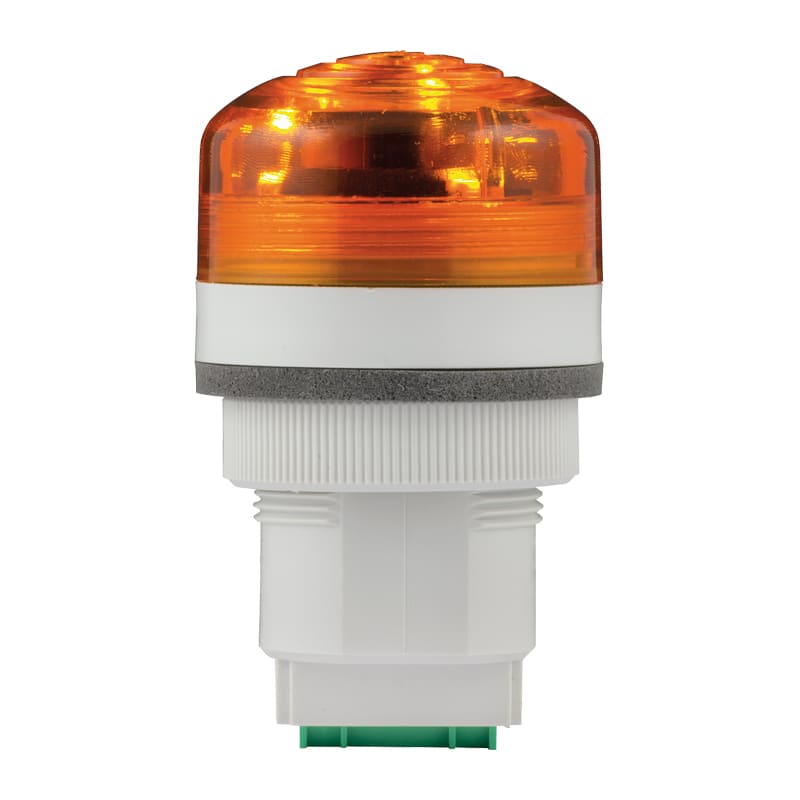SIRENA - buzzer piézo-électrique fixe/clignotante son pulsé et continu 85db base grise