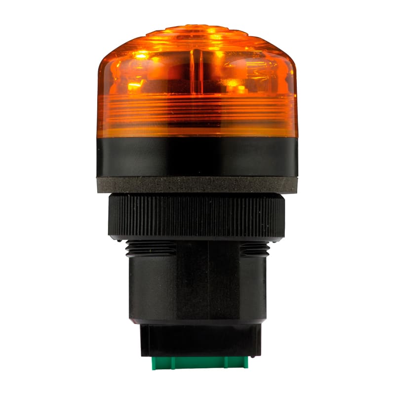 SIRENA - buzzer piézo-électrique fixe/clignotante son pulsé et continu 85db base noire