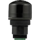 SIRENA - P40 A, buzzer piézo-électrique, son continu 70db, IP65, V12/24ACDC, base noire