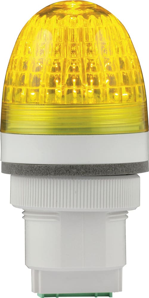 SIRENA - P40 S, feu LED multifonctionnel, lumière fixe, IP66, V12/24ACDC, base grise