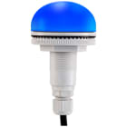 SIRENA - Feu led encastrable P50 S bleu 12/24VCACC IP66 miltifonction presse-étoupe M12