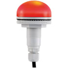 SIRENA - Feu led encastrable P50 S rouge 12/24VCACC IP66 miltifonction presse-étoupe M12