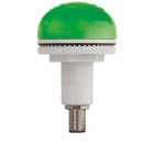 SIRENA - buzzer lumineux encastrable P50 A LED 92dB vert 12/24VCACC connecteur rapide