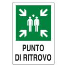SIRENA - Autocollant symbolisation point de rencontre italien, 150x175