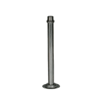 SIRENA - TWS KIT SS : pied de fixation avec prolongation grise en acier inoxydable 20cm