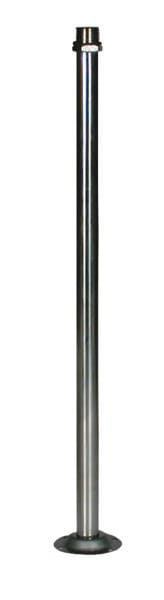 SIRENA - TWS KIT SS : pied de fixation avec prolongation grise en acier inoxydable 40cm