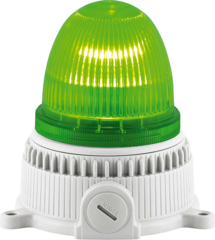 SIRENA - OVULUX FLASH M, clignotant, ampoule incandescence, IP65, V24/240AC, base grise