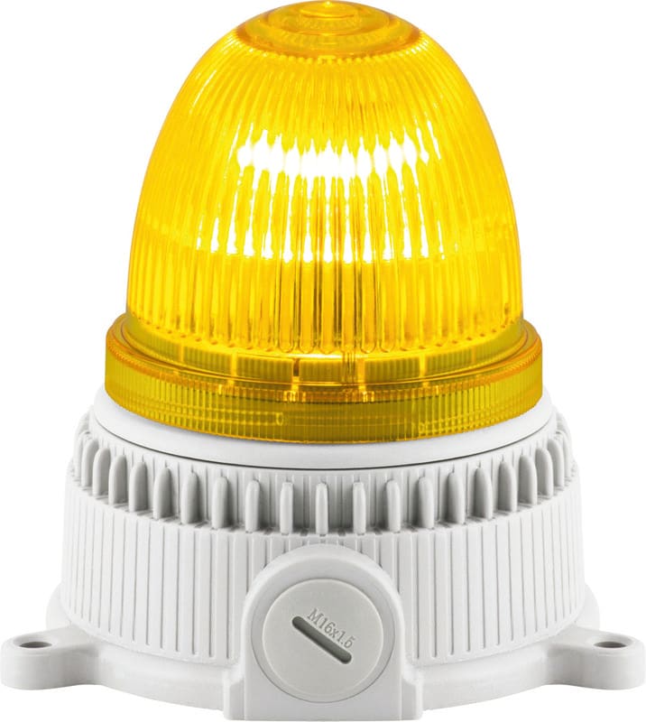 SIRENA - OVULUX FLASH M, clignotant, ampoule incandescence, IP65, V12/48DC, base grise