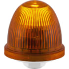 SIRENA - OVOLUX X R orange, feu à éclats, feu au xénon, IP65, V240AC, base grise