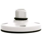 SIRENA - TWS BS : pied de fixation à plat pour colonne de signalisation - gris