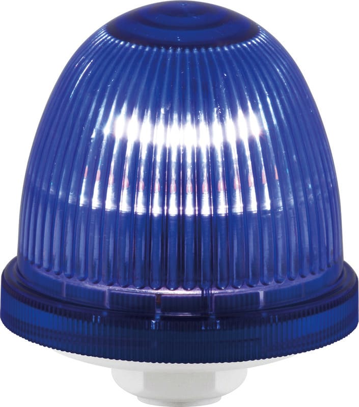 SIRENA - OVULUX FLASH R, clignotant, ampoule incandescence, IP65, V12/48DC, base grise