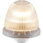 SIRENA - OVULUX FLASH R, clignotant, ampoule incandescence, IP65, V12/48DC, base grise