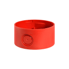 SIRENA - MLINE:Base montage surface câblage latérale monofonction avec 1 canal V120/240AC