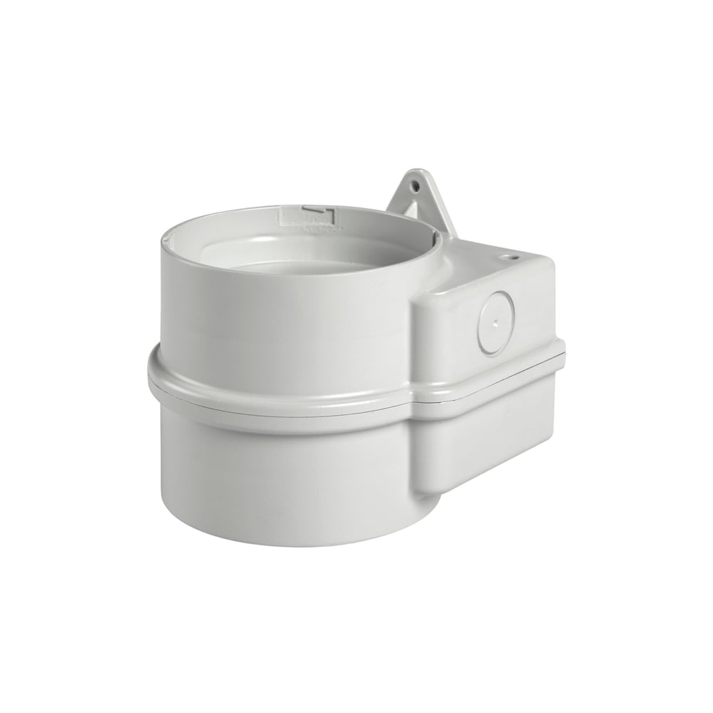 SIRENA - MLINE : Base murale gris installation de 2 dispositifs MLINE : V12/24 ACDC