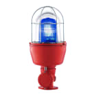 SIRENA - Feu avec ampoule à incandescence bleu, zone 1/2/21/22, IP66, lumière fixe
