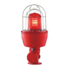 SIRENA - Feu avec ampoule à incandescence rouge, zone 1/2/21/22, IP66, lumière fixe
