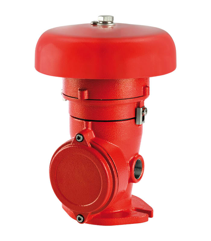 SIRENA - Sonnerie Atex zone 1/2, 100dB, diamètre 165mm, IP66, II 2G Ex d e IIC T6