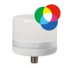SIRENA - E-LITE RGB : balise LED - fixe - multicolore - IP66 - 24vcc - connecteur rapide