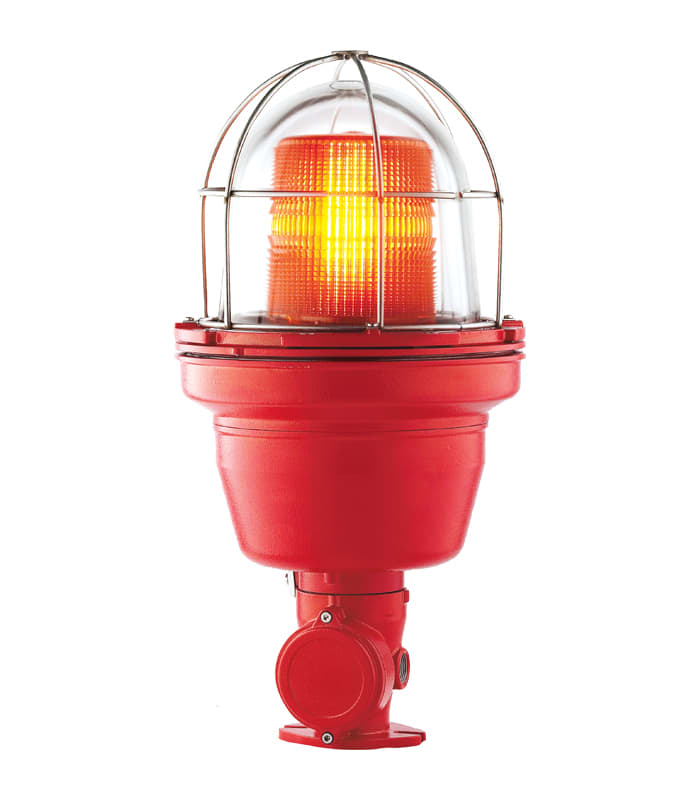 SIRENA - Feu au xénon orange, zone 1/2/21/22, IP66, lumière clignotante