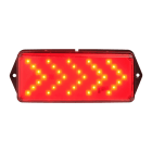 SIRENA - F4 LED, signalisation directionnelle, lumière à défilement, IP67, V24ACDC
