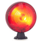 SIRENA - FAROLAMP XENON S orange, feu au xénon, feu à éclats, IP54, V110AC, base standard